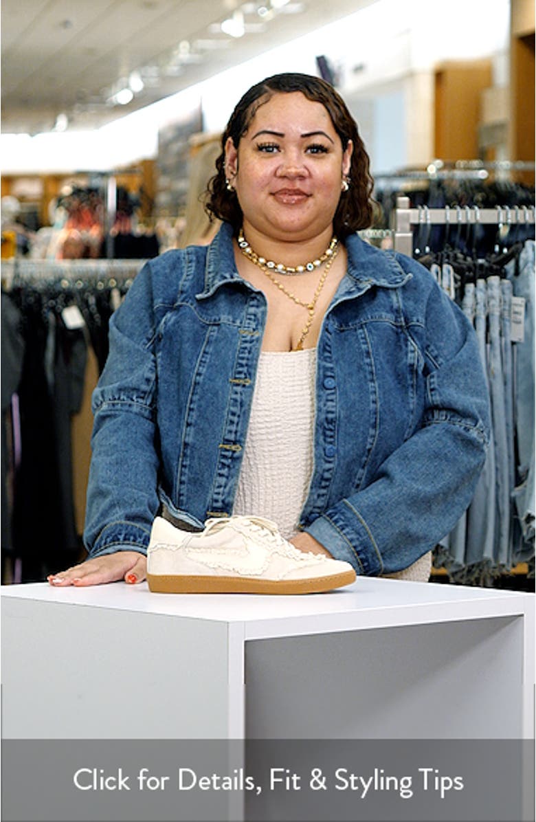 Notice Lace Trim Sneaker, sales video thumbnail