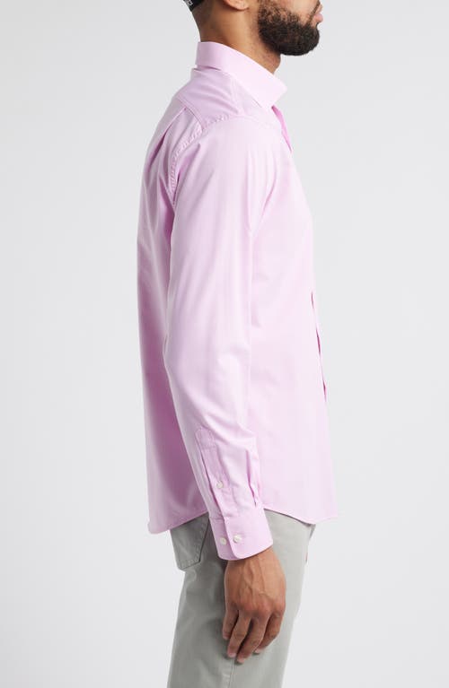 Johnnie-o Travis Button-down Shirt In Porto Pink