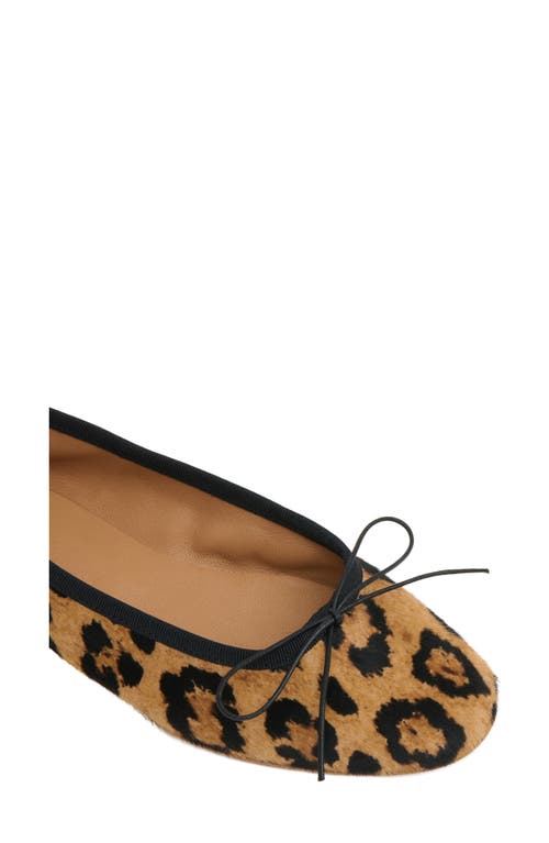 Mansur Gavriel Dance Genuine Calf Hair Ballet Flat In Multi