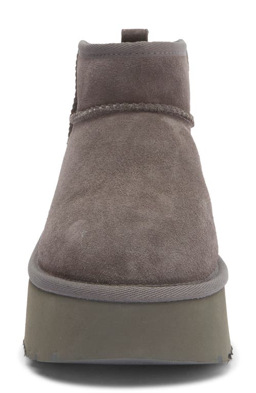 Ugg ® Classic Ultra Mini New Heights Platform Boot In Gray