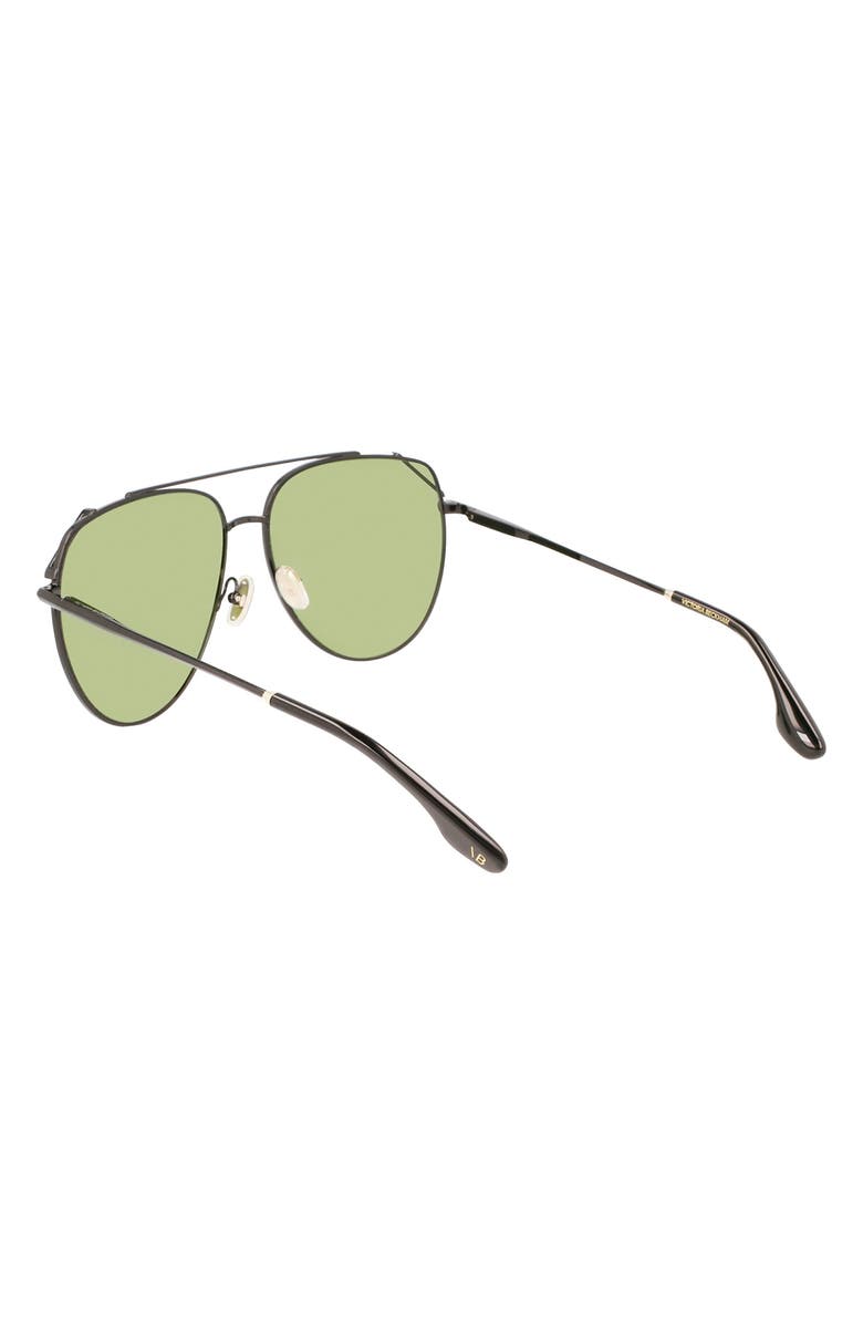 Victoria Beckham 61mm Aviator Sunglasses, Alternate, color, 