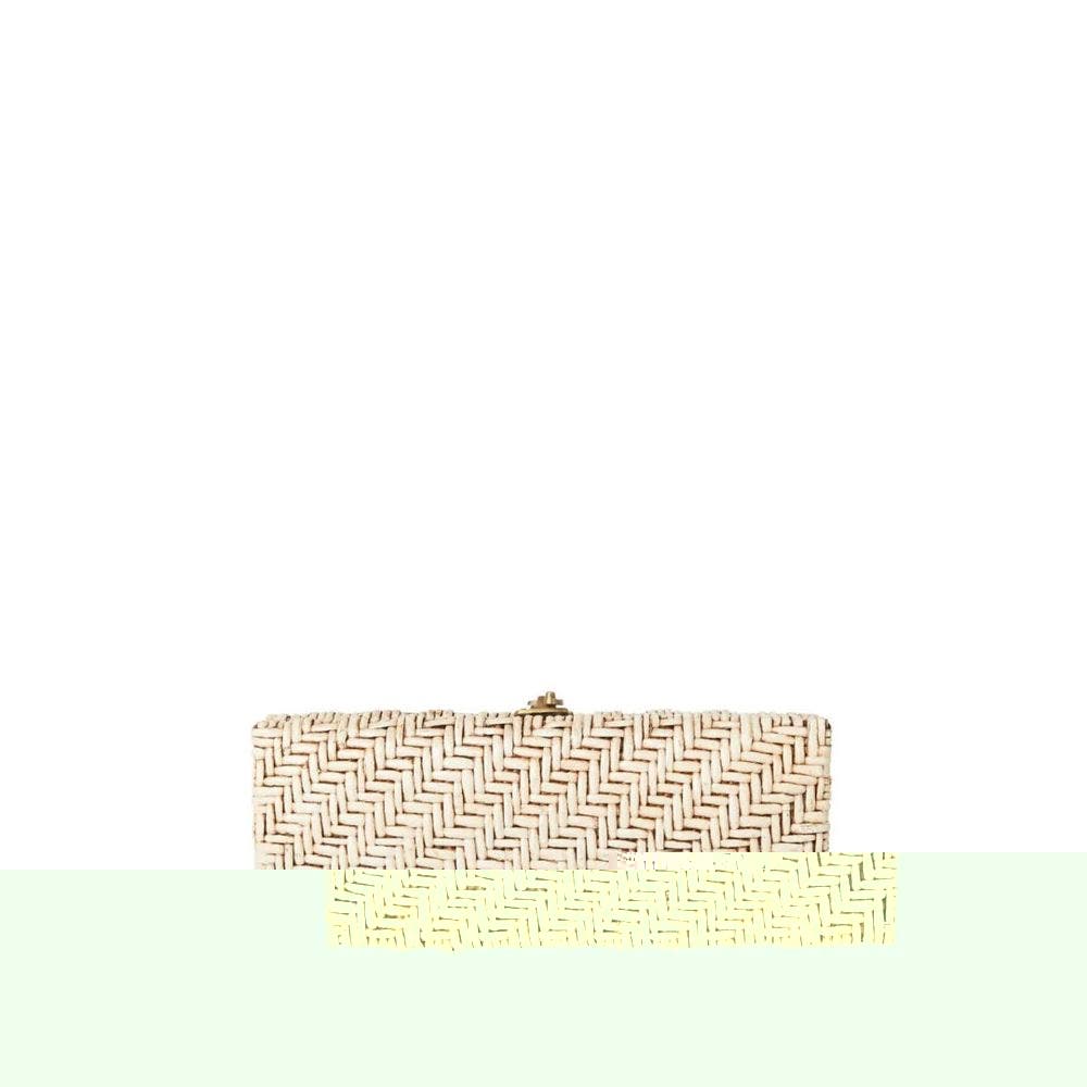 The Paula Clutch, Alternate, color, Ivory