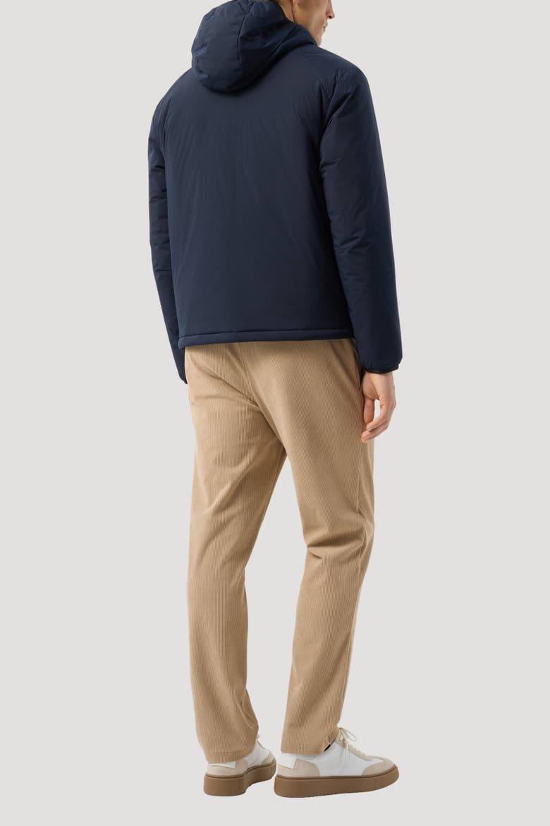 Clio Lightweight Down Jacket, Alternate, color, Navy blue