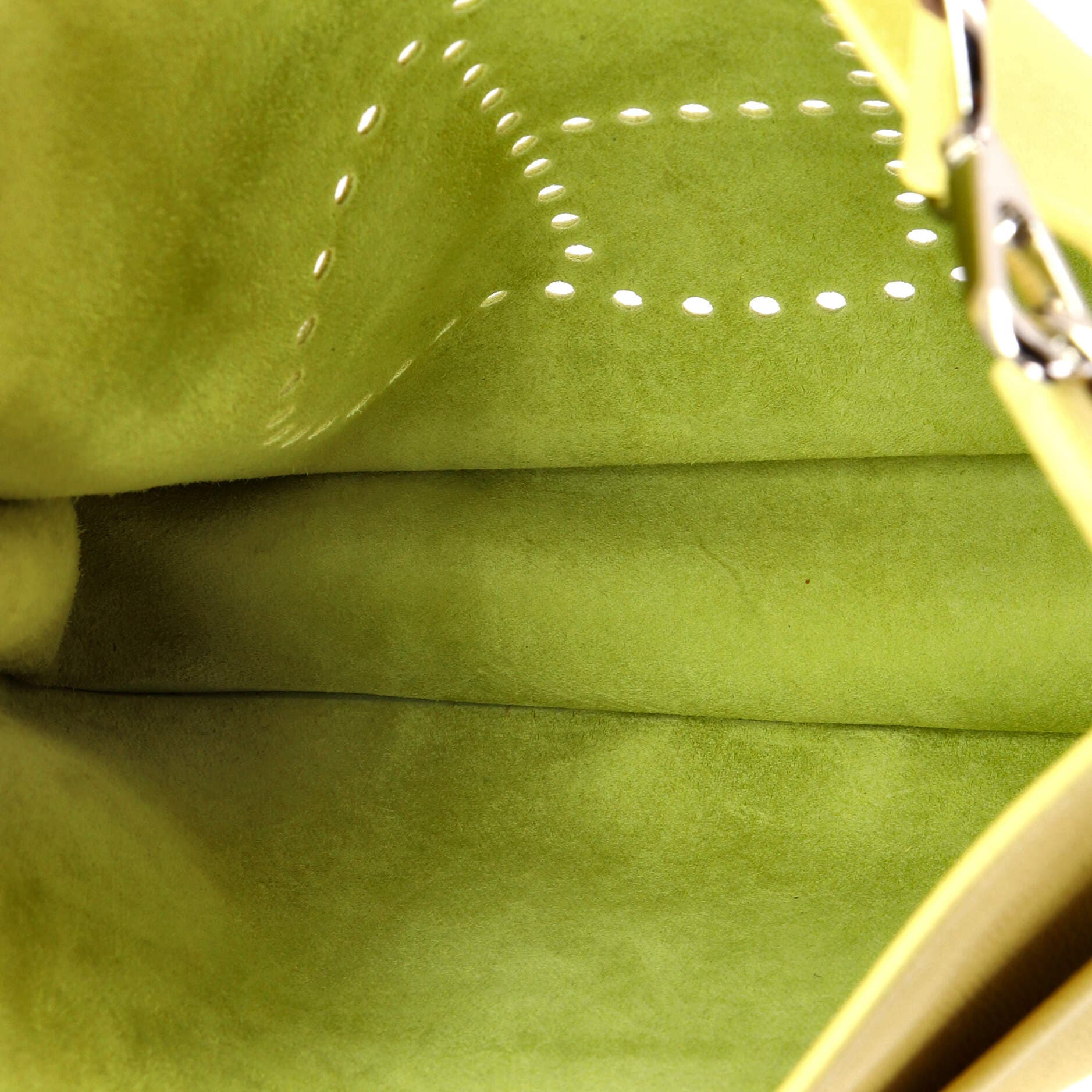 Pre-Owned Hermes Evelyne Bag Gen III Epsom GM, Alternate, color, Jaune Poussin