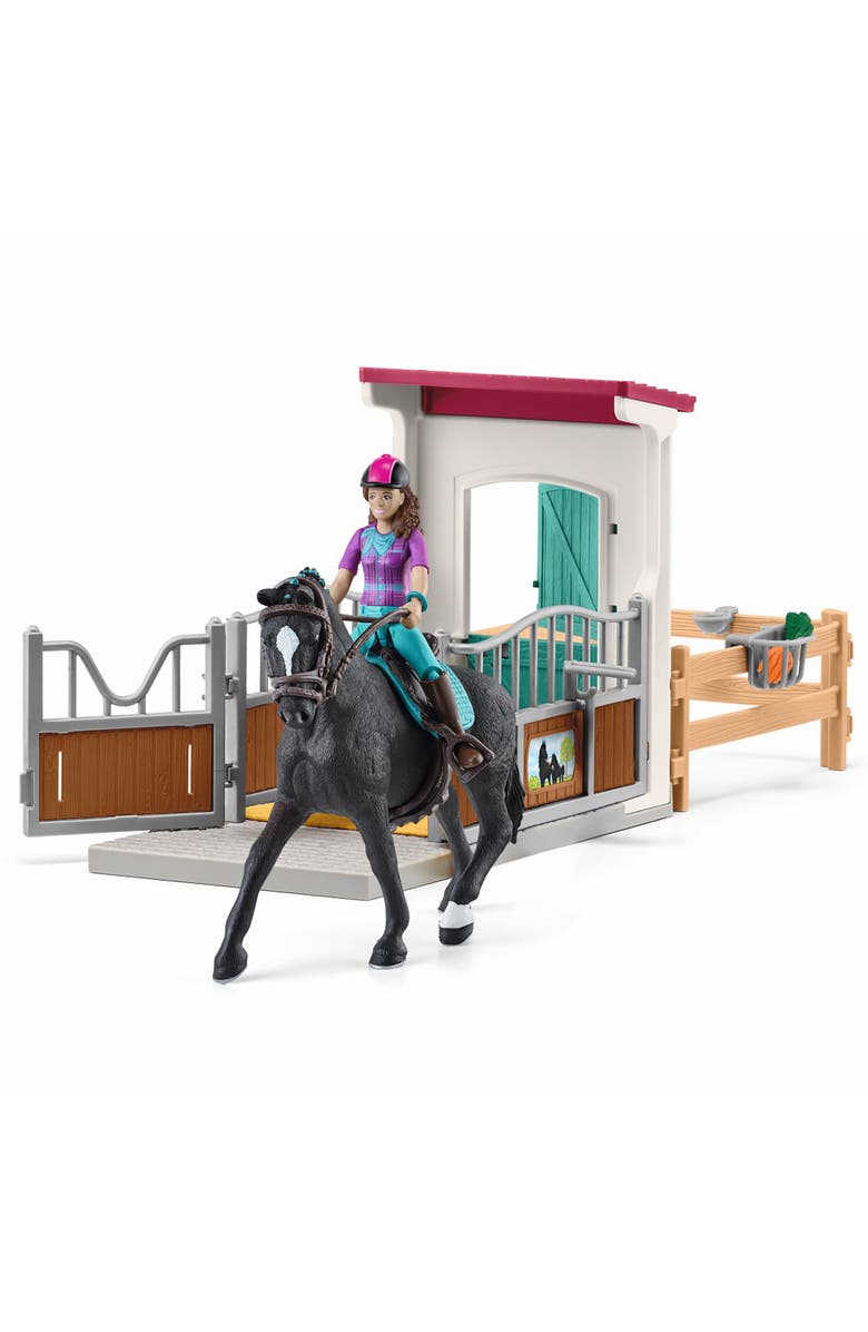 Schleich Horse Club Horse Box Lisa & Storm, Figurine Playset, Kids, Main, color, Multicolored