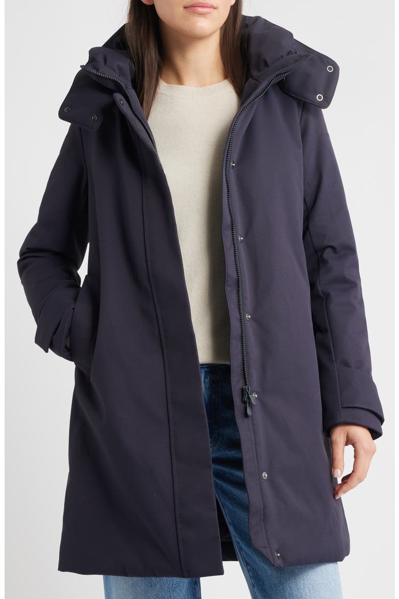 Skylar Insulated Parka, Alternate, color, BLUE BLACK