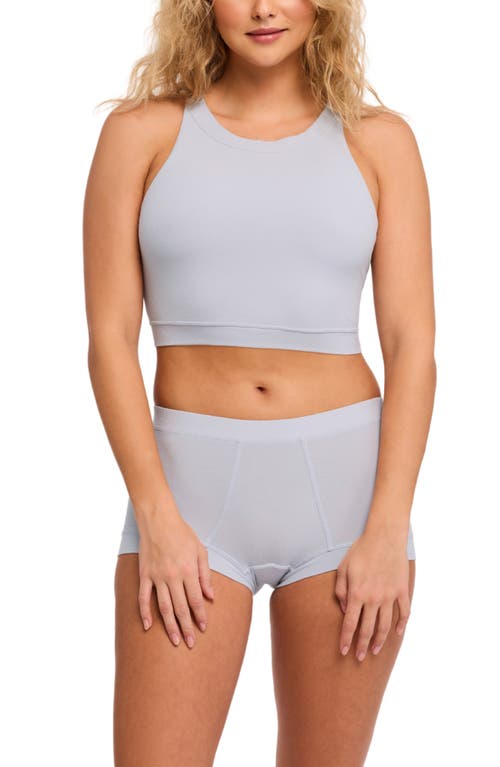 Fleur't Boxer Shorts In Silver Lake Rib