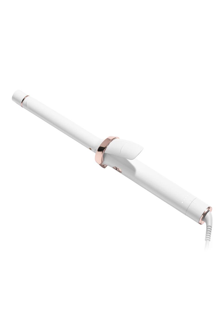 SinglePass Curl 3/4-Inch Professional Curling Iron, Main, color, WHITE/ ROSE GOLD