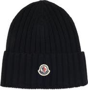 Moncler Rib Virgin Wool Beanie