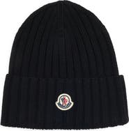 Moncler Rib Virgin Wool Beanie