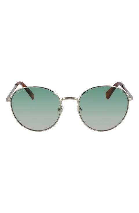 56mm Round Sunglasses