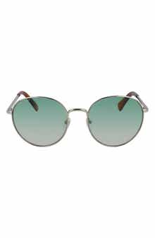 Longchamp 56mm Round Sunglasses