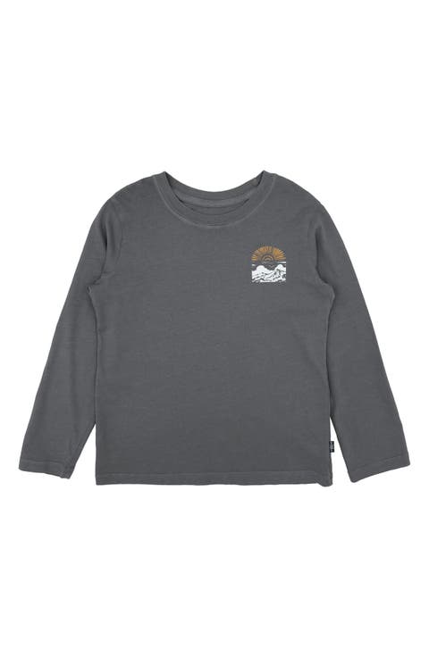 Kids' Outside Long Sleeve Graphic T-Shirt (Little Kid)