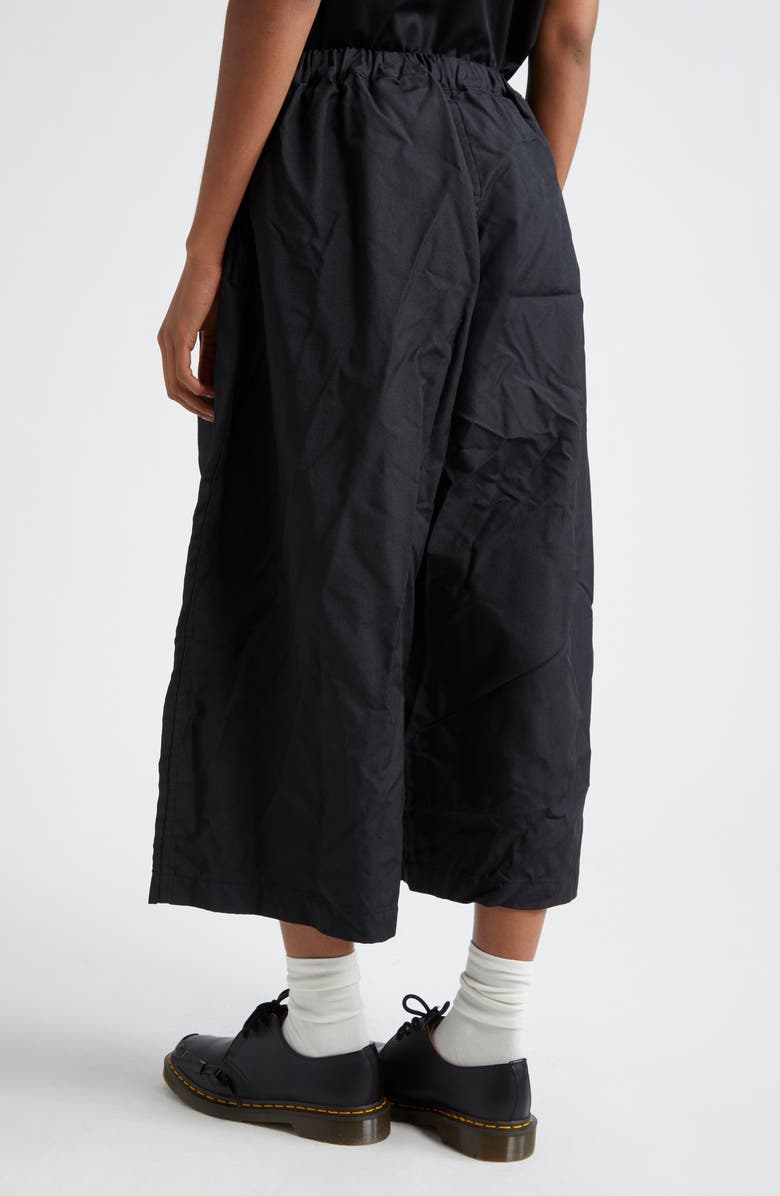 Tao Comme des Garçons Crop Twill Wide Leg Pants, Alternate, color, 