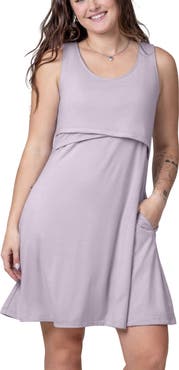 Kindred Bravely Penelope Crossover Nursing Dress