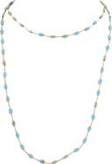 MADISON BEVERLY HILLS Turquoise Bead Necklace