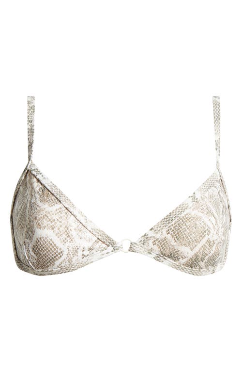 GOOD AMERICAN GOOD AMERICAN CAPRI BIKINI TOP 