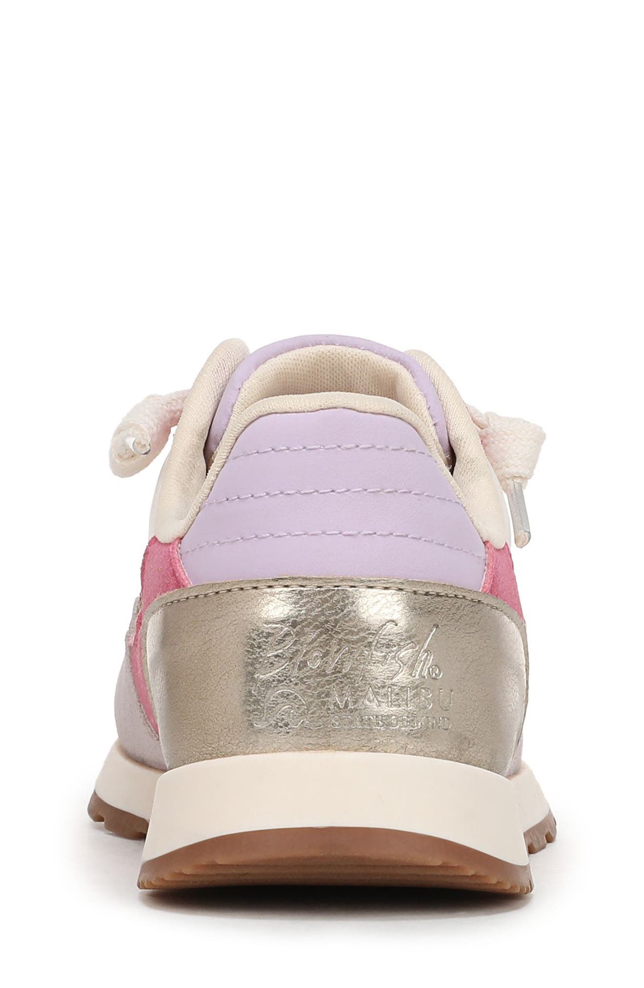 Kids' Valley Sneaker, Alternate, color, PINK MULTI FAUX SUEDE