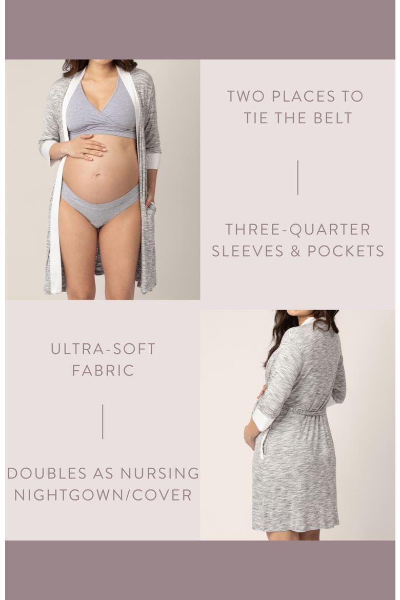 Emmaline Robe- Fits 1X/2X, Alternate, color, Grey
