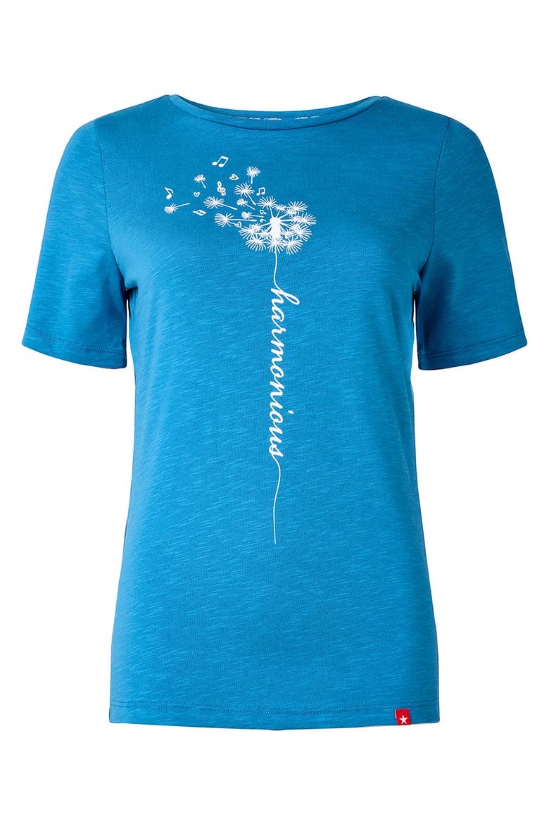 Cotton Slub Graphic Tee, Alternate, color, HARMONY DANDELION