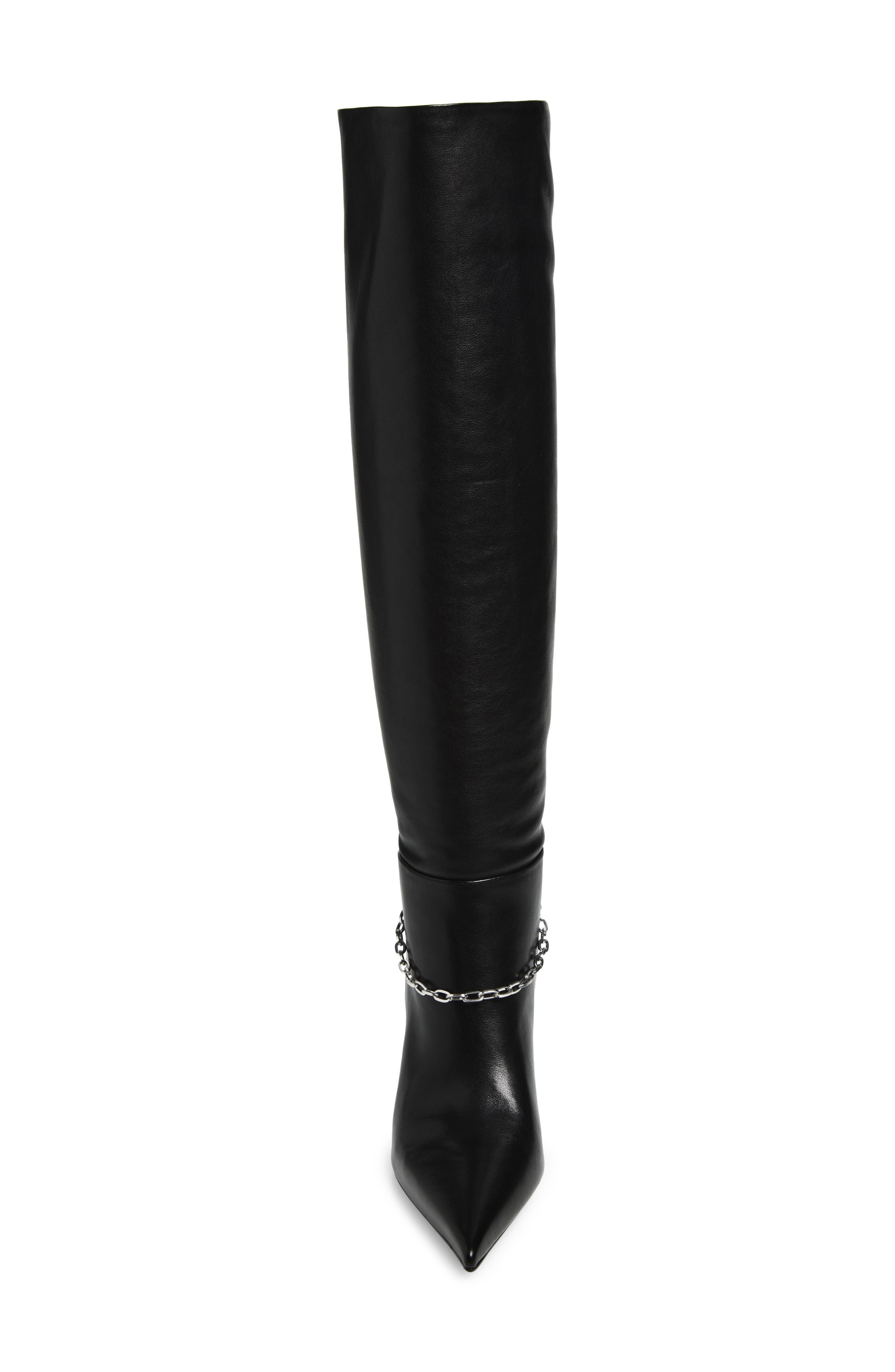 Alexander Wang Akila Pointed Toe Boot, Alternate, color, Black