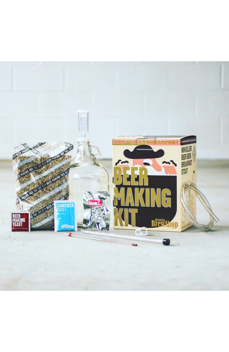 Brooklyn Brew Shop Mikkeller Beer Geek Breakfast Stout Beer Making Kit, Alternate, color, Yellow