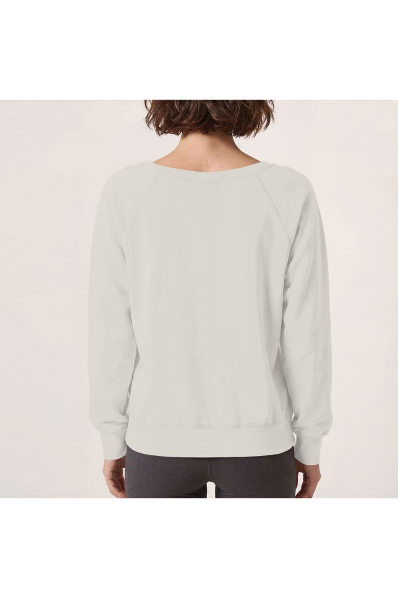 Junior's My Weekend Is Booked Sweatshirt, Alternate, color, Egret