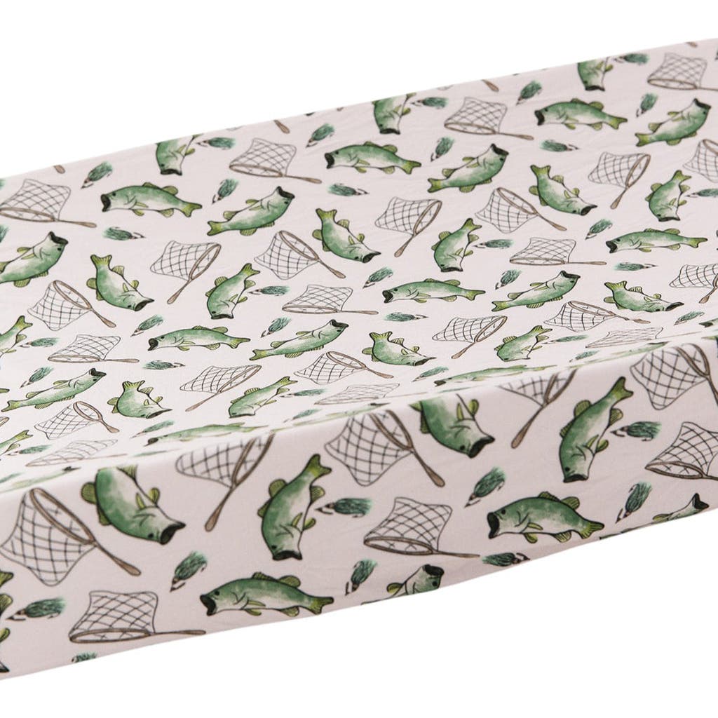 Charlie Lou Baby ® Crib Sheet | Gone Fishin'