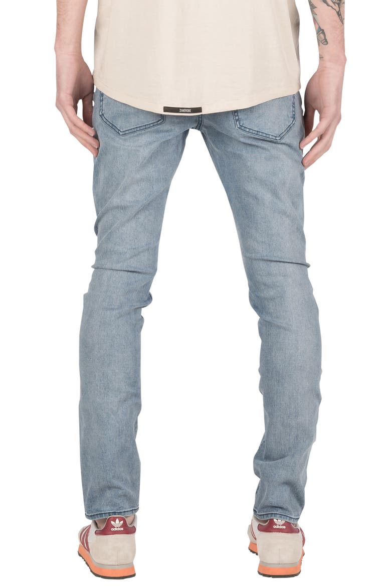 Joe Blow Destroyed Denim Jeans, Alternate, color, MINERAL BLUE