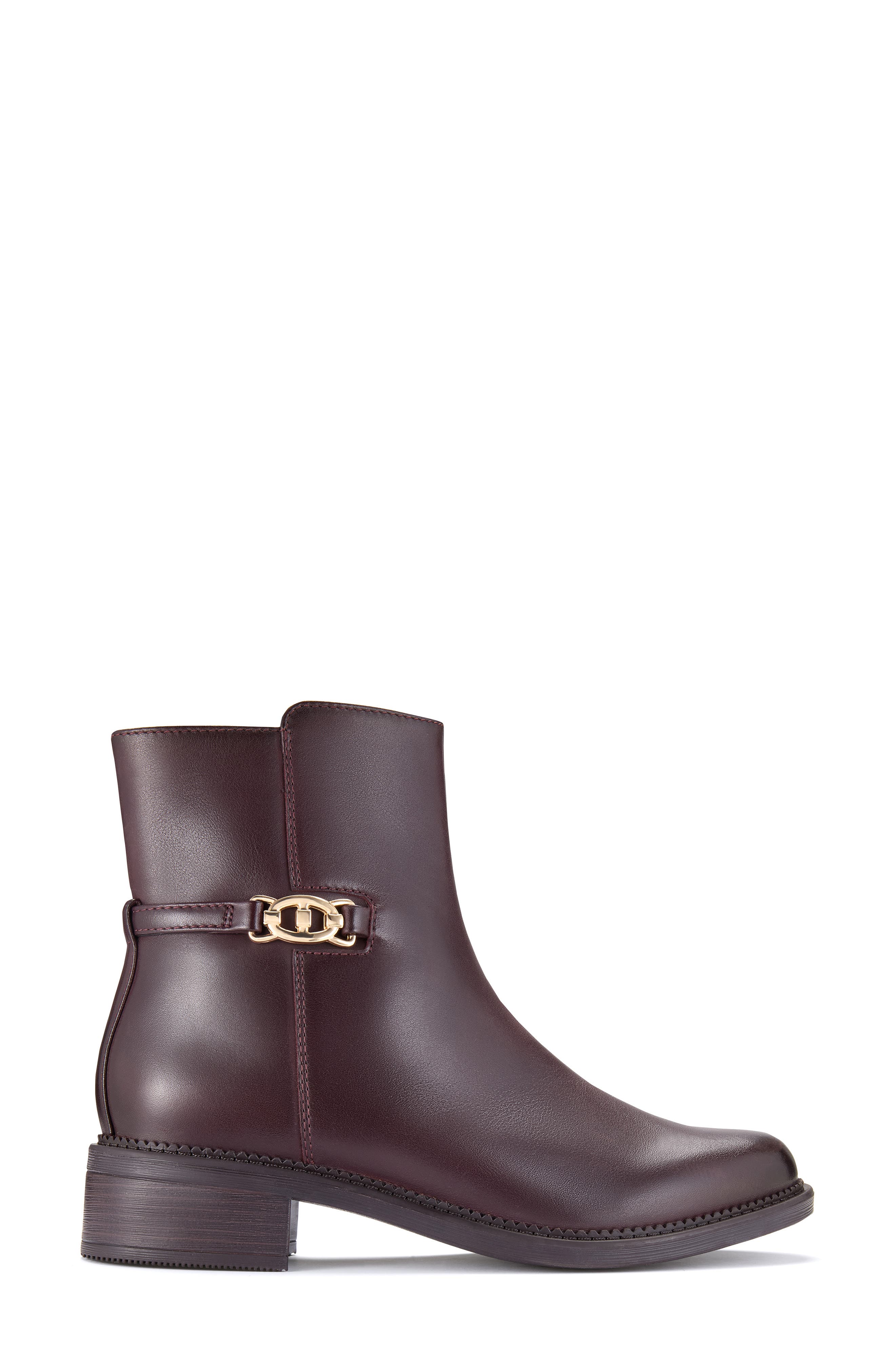 Maye Kaylie Leather Boot, Alternate, color, MERLOT LEATHER