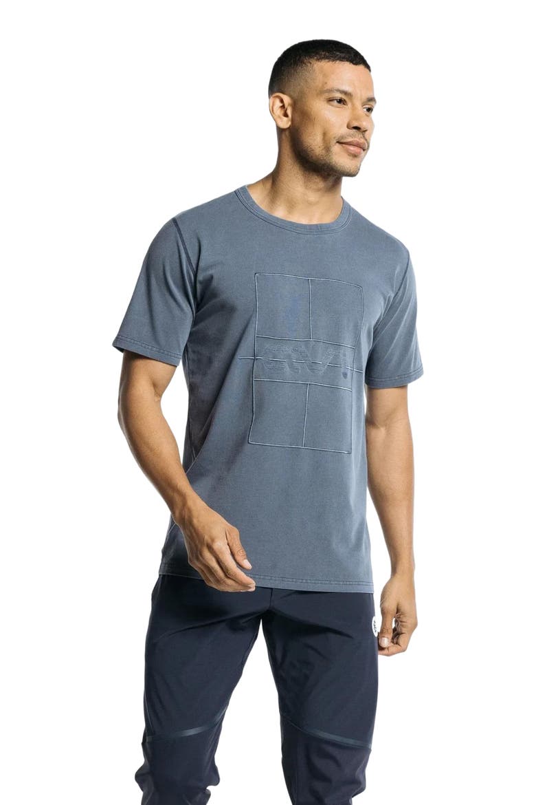 Pickleball Short Sleeve, Alternate, color, Vintage Blue