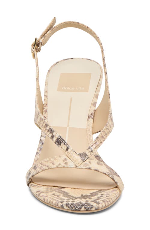 Dolce Vita Izela Slingback Sandal In Neutral