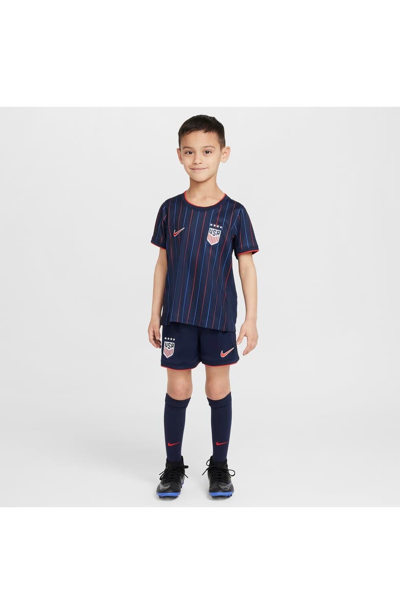 Nike Preschool Nike Navy USWNT 2025 Away Replica Stadium Kit Set, Main, color,