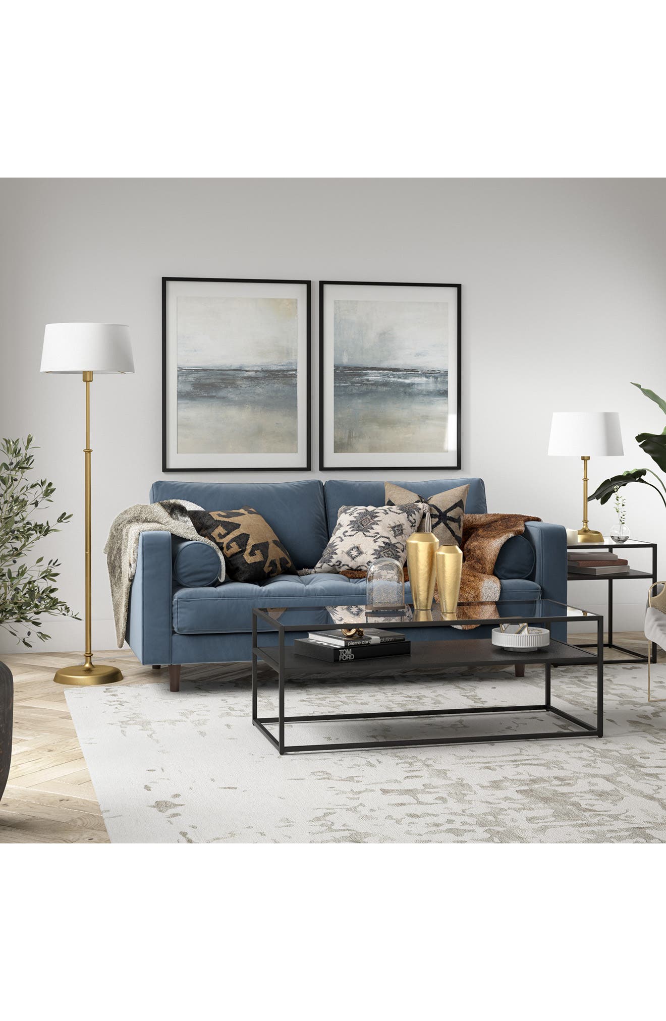 HUDSON AND CANAL Derek Brass Table Lamp | Nordstromrack