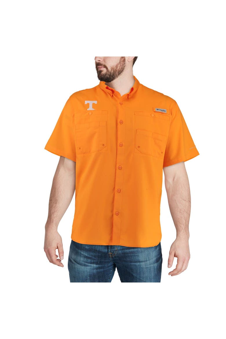 Men's Columbia Tenn Orange Tennessee Volunteers PFG Tamiami Shirt, Alternate, color, Tennessee Orange