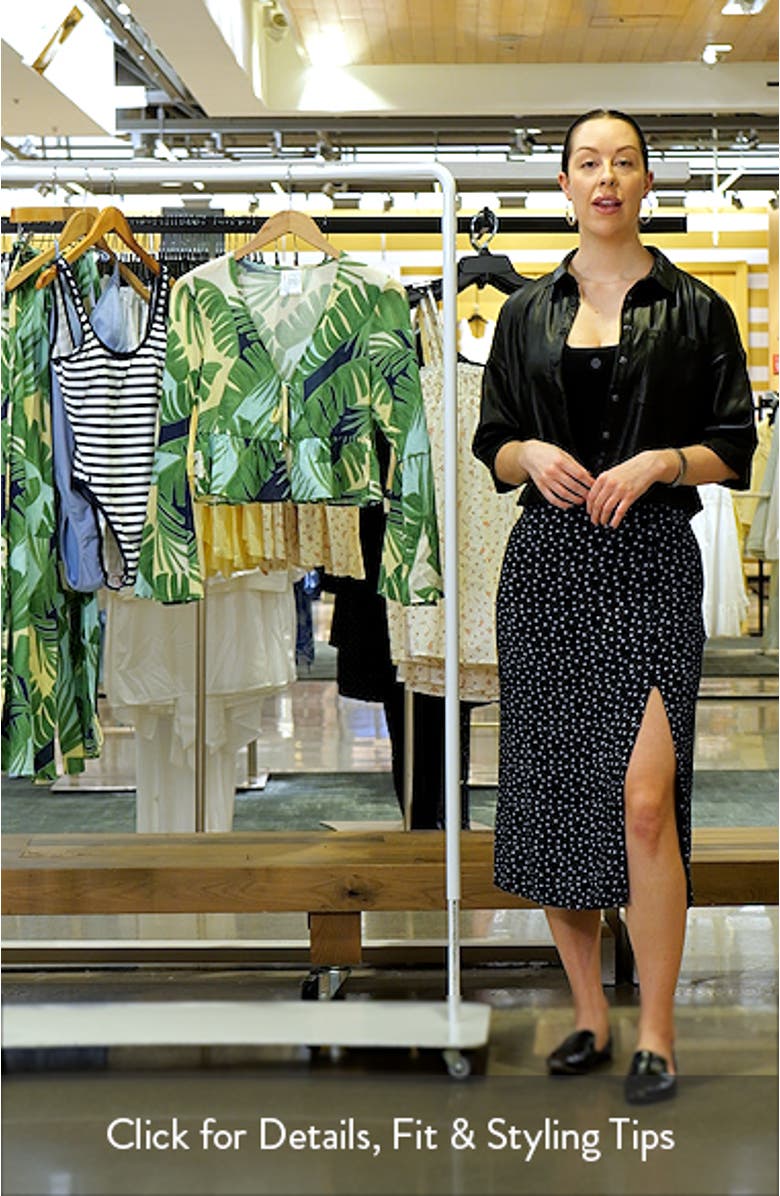 Ruffle Tie Front Cover-Up Top, sales video thumbnail