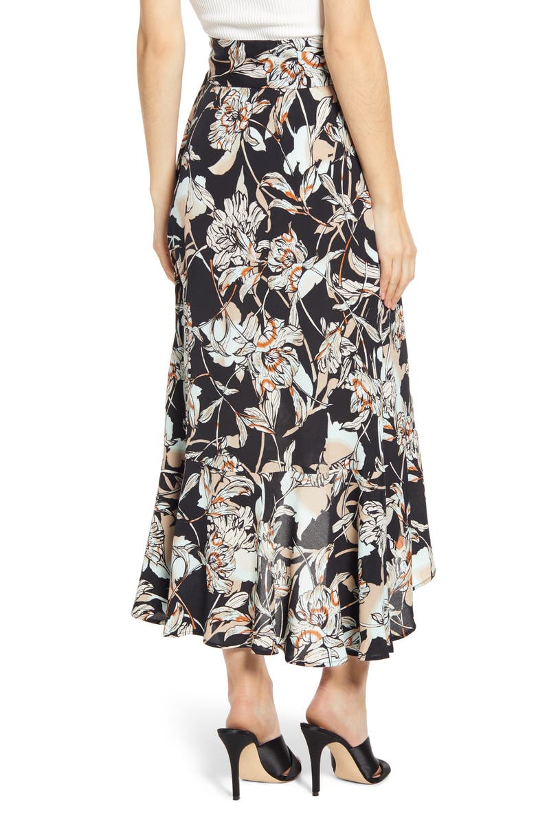 Leith Flowy Wrap Skirt, Alternate, color, 