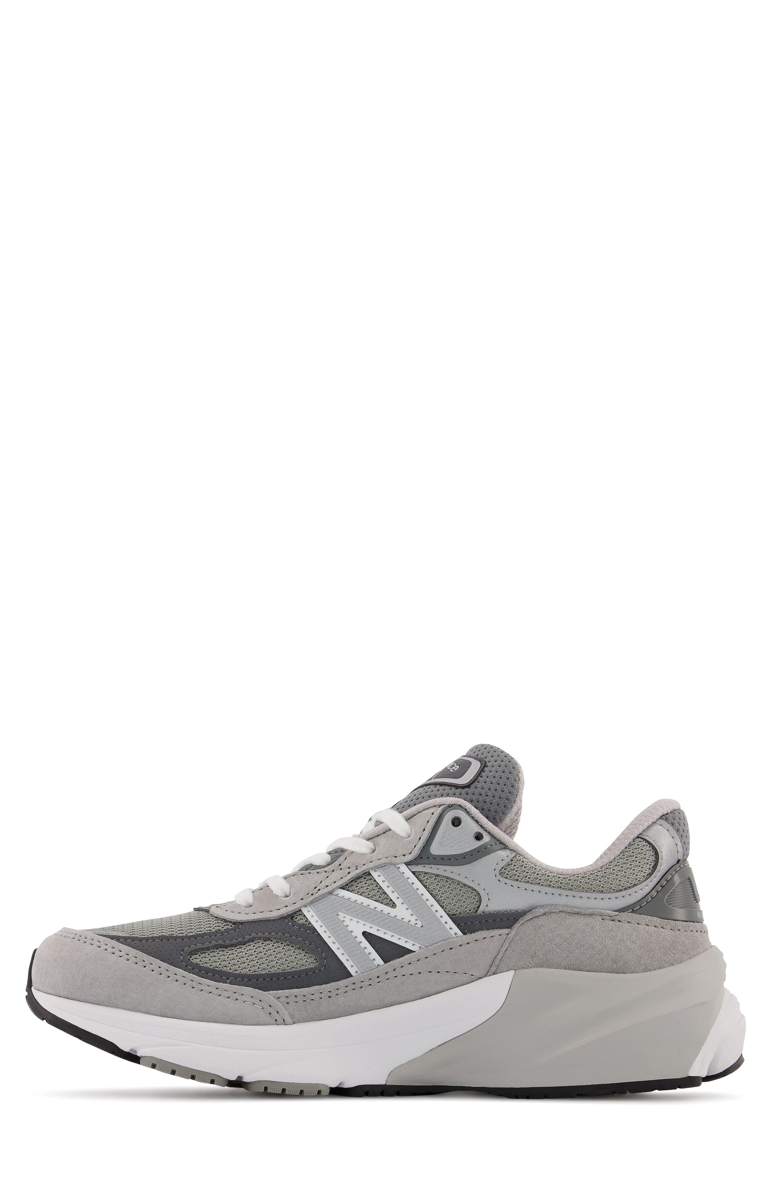 New Balance Made in USA 990 v6 Sneaker, Alternate, color, Grey/ Grey