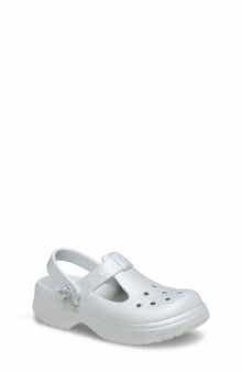 CROCS Kids' Classic Glitter Mary Jane Clog