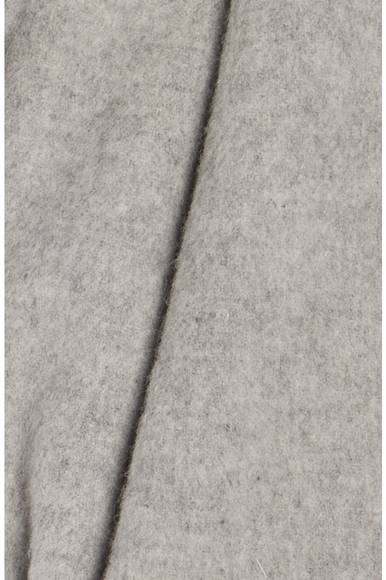 Canada Fringe Scarf, Alternate, color, LIGHT GREY MELANGE