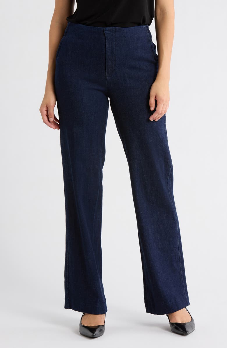 DKNY Jeans High Waist Tailored Pants, Main, color, Lexington