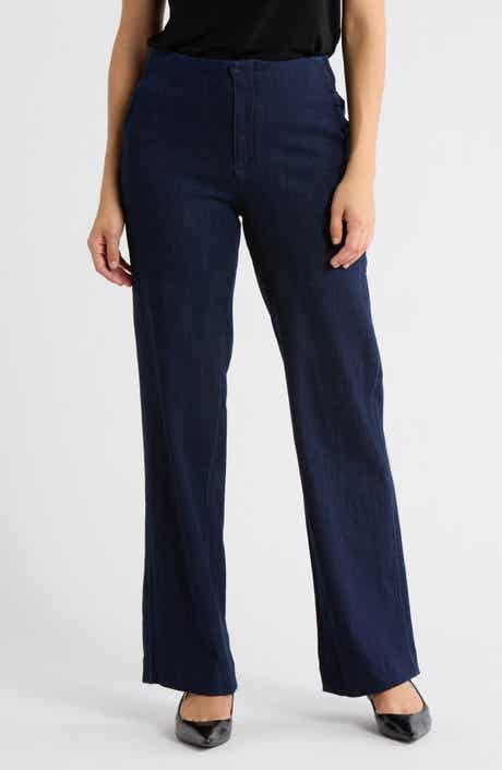 DKNY Jeans High Waist Tailored Pants