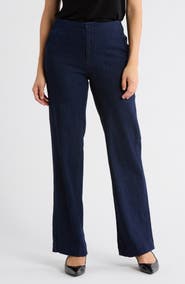 DKNY Jeans High Waist Tailored Pants