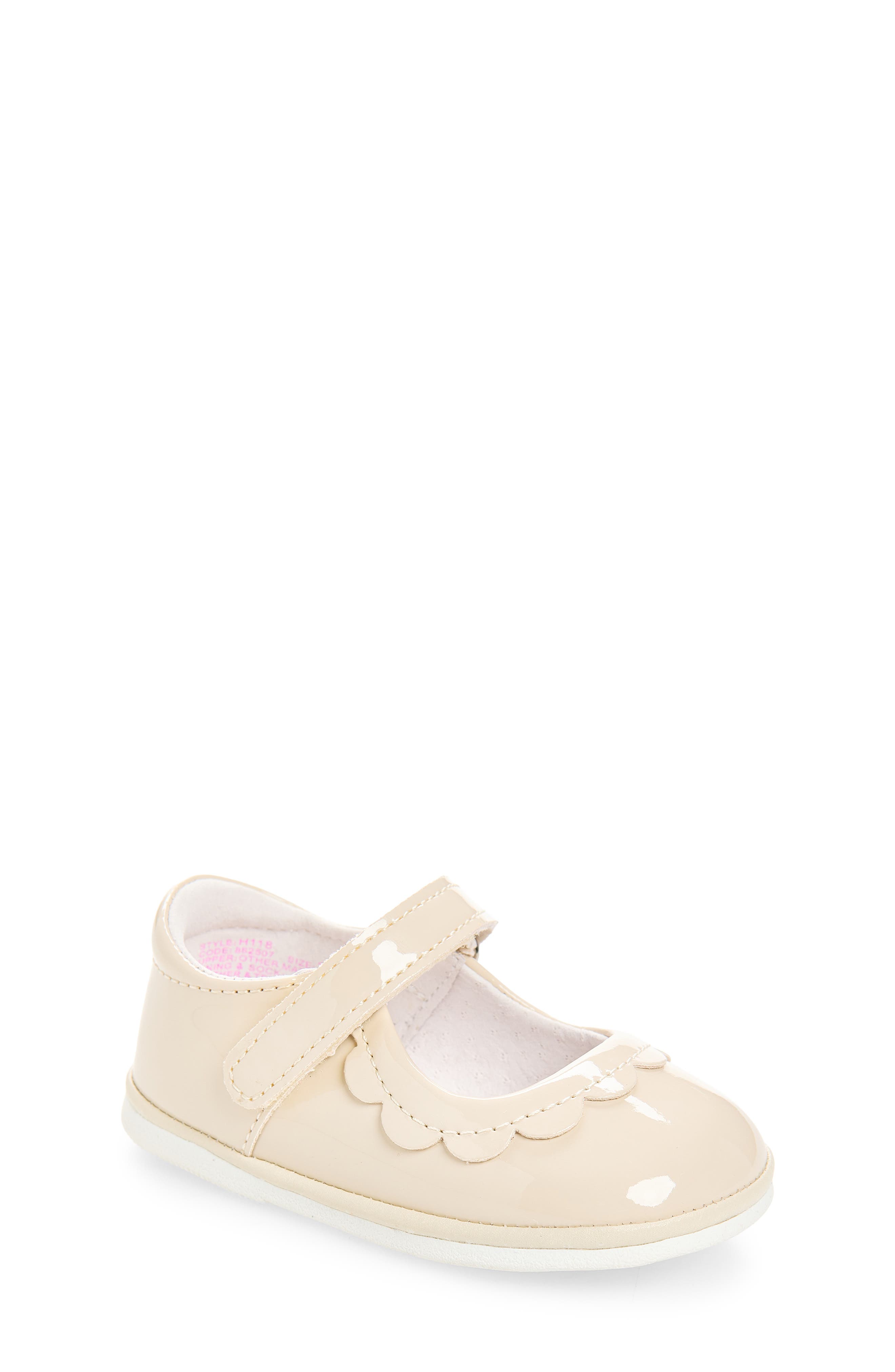 Kids' Juliette Petal Mary Jane, Main, color, PATENT CREAM