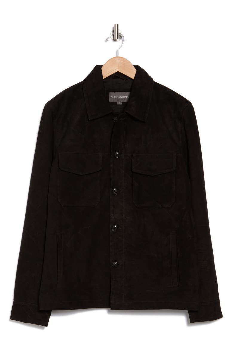 Slate & Stone Suede Work Jacket, Alternate, color,