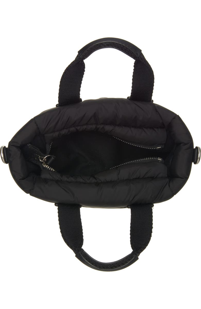 Moncler Micro Caradoc Puffer Crossbody Tote, Alternate, color,