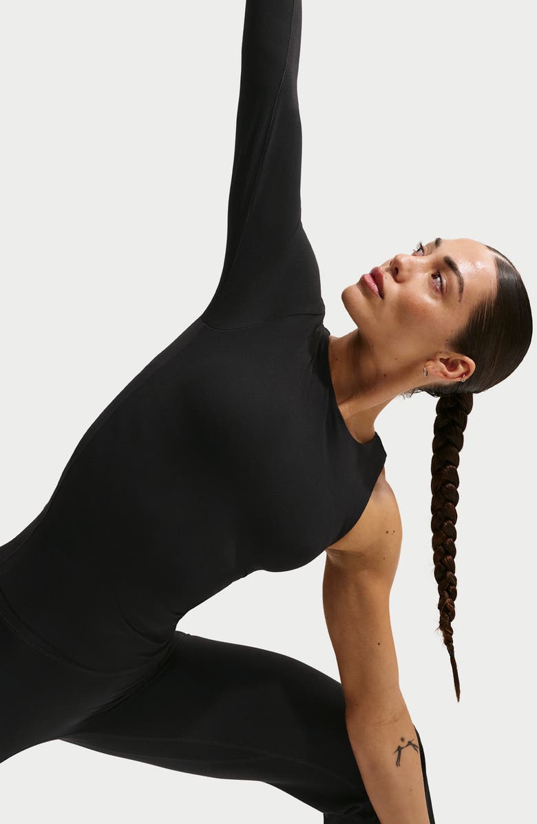 Nike Zenvy Dri-FIT Single Long Sleeve Top, Alternate, color,