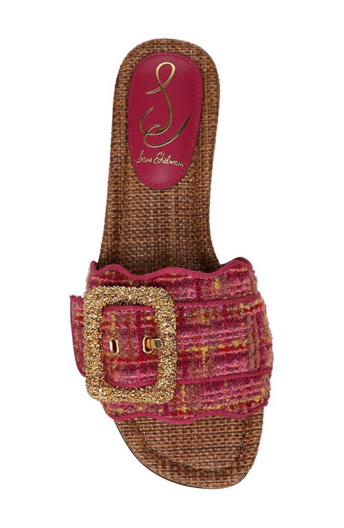 SAM EDELMAN SAM EDELMAN BAMBI 2 SNAKESKIN EMBOSSED SLIDE SANDAL
