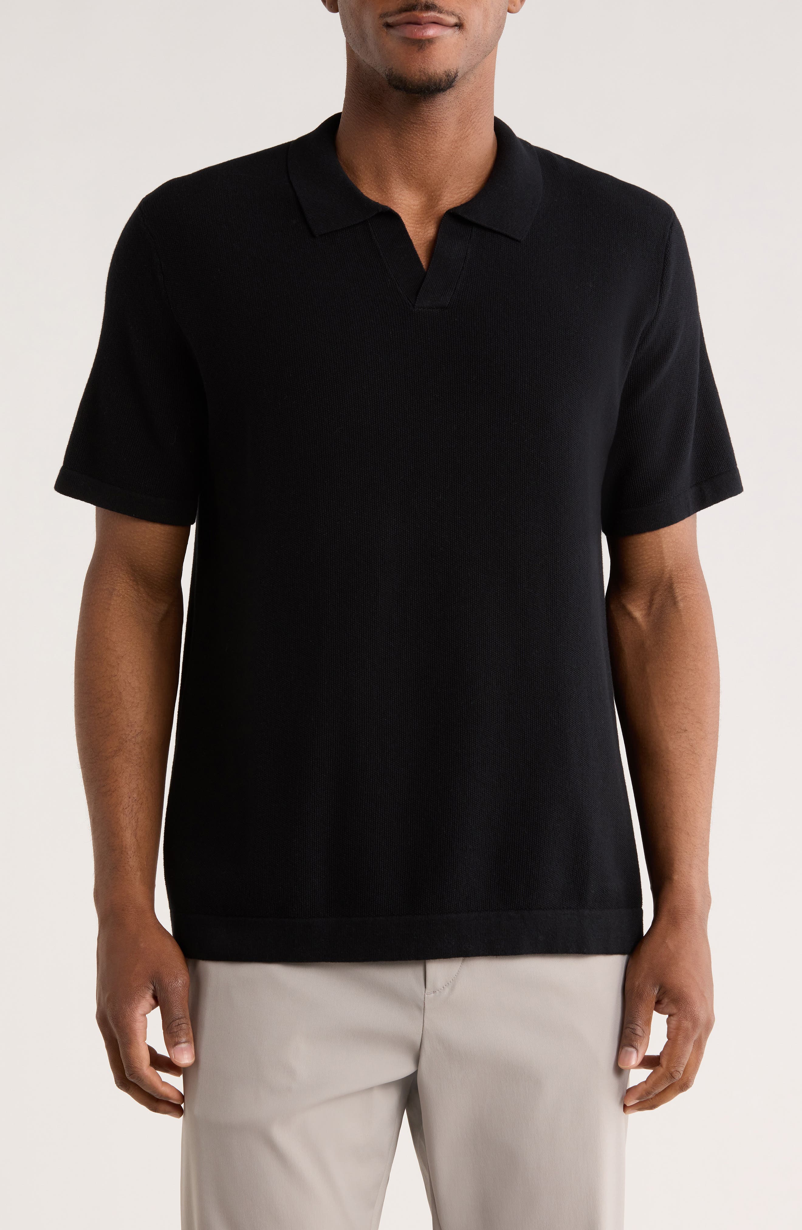 James Campbell Peck Johnny Collar Sweater Polo