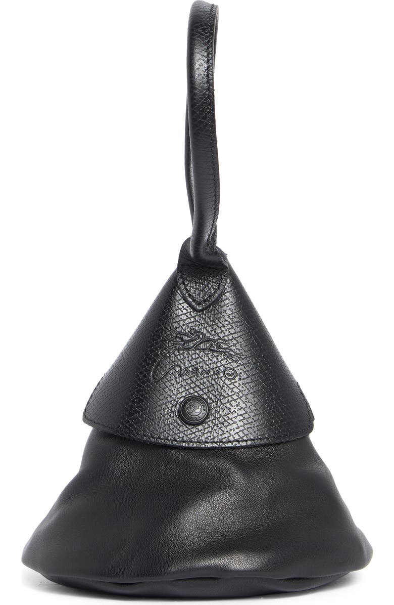 Longchamp x Nendo Small Cone Bag, Main, color, Black